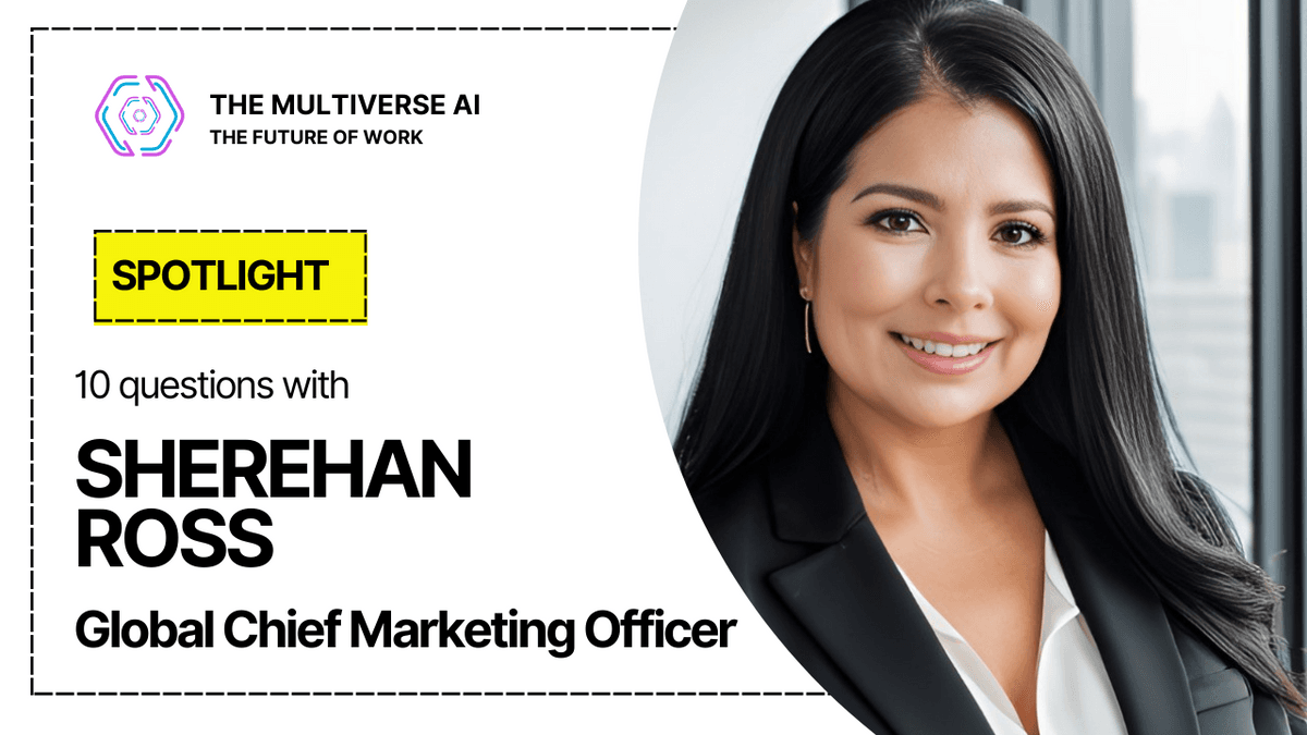 10 Questions with CMO Sherehan Ross 
