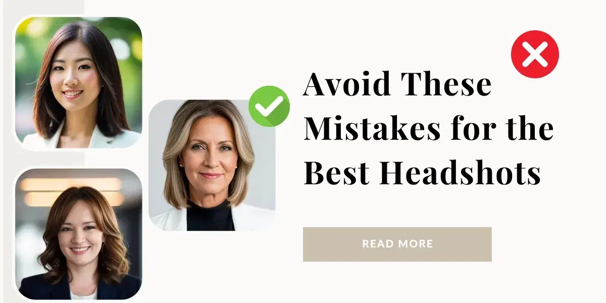 How to Avoid the Top 5 Mistakes in Professional Headshots for Women