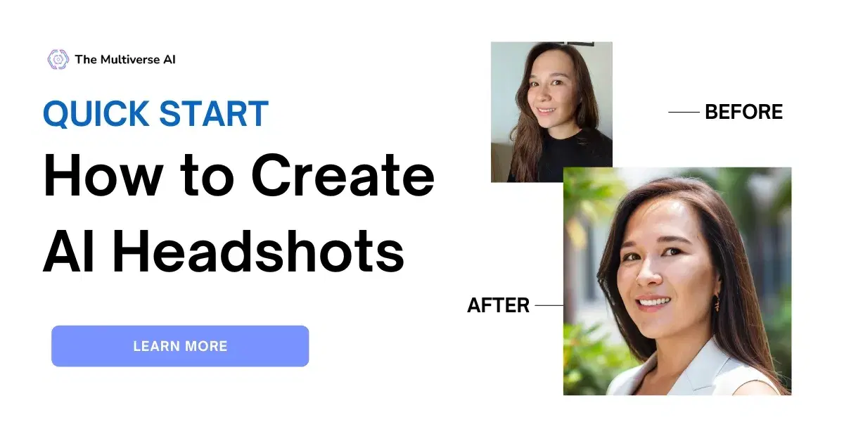 Quick start to getting your AI headshots