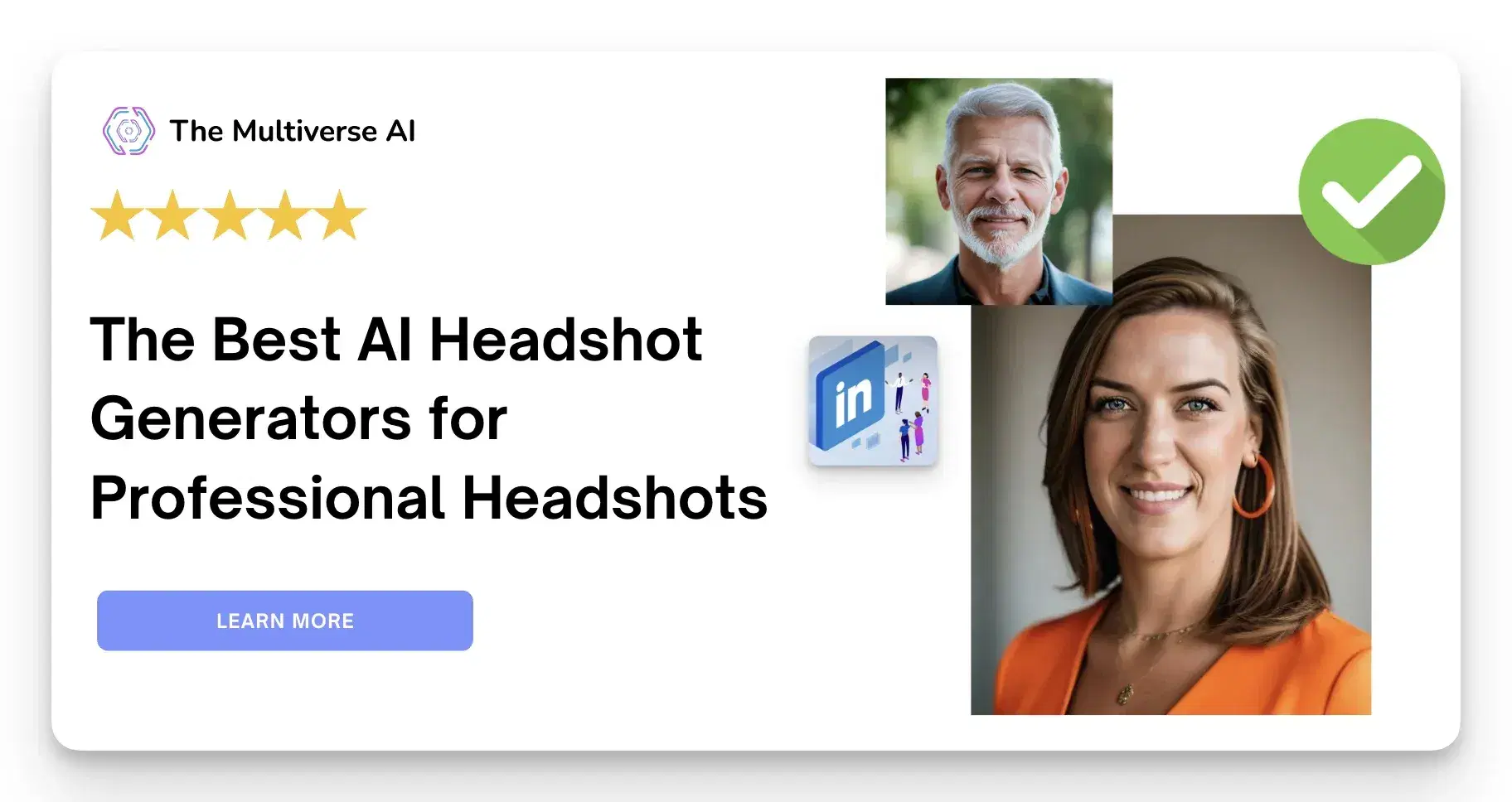 Which AI headshot generator should you use for your LinkedIn profile photo?